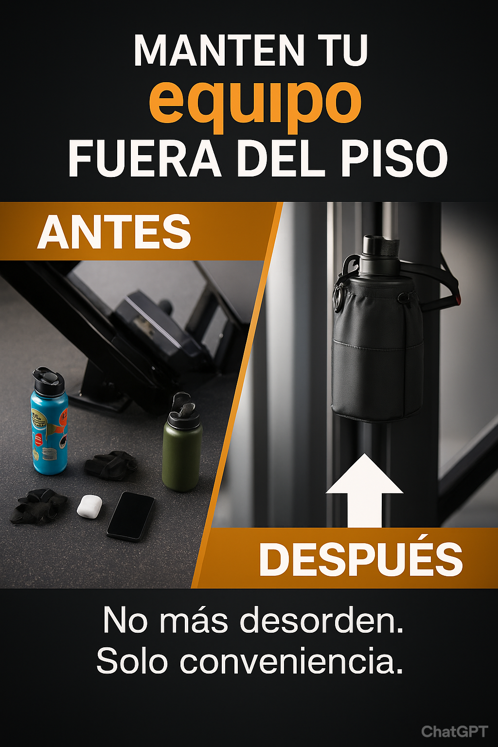 Bolso magnetico impermeable gym