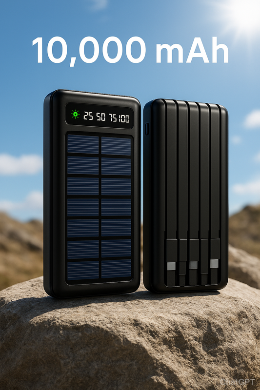 Powerbank solar 10.000 mAh